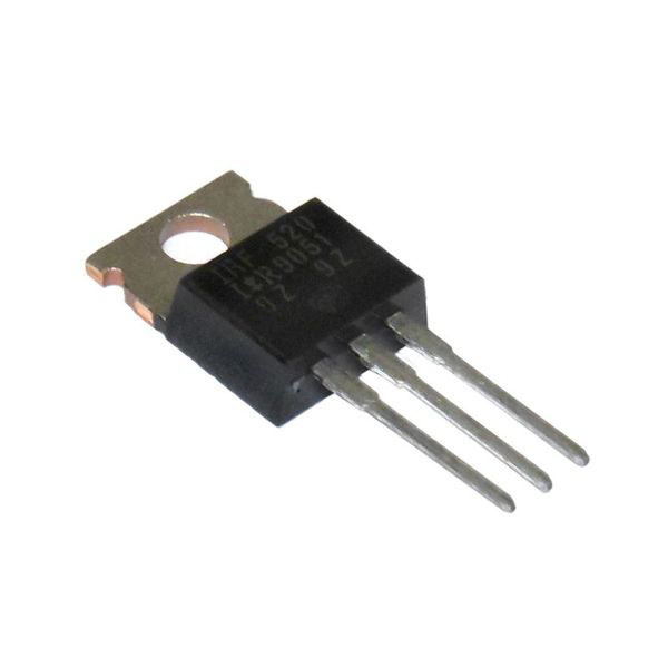 IRF520 N-Channel Power MOSFET - Click Image to Close